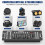 DMX 512 Controller 192 Channel DMX Console Stage Lighting Controller for Moving  Light DJ Control Equipment-US Plug 7