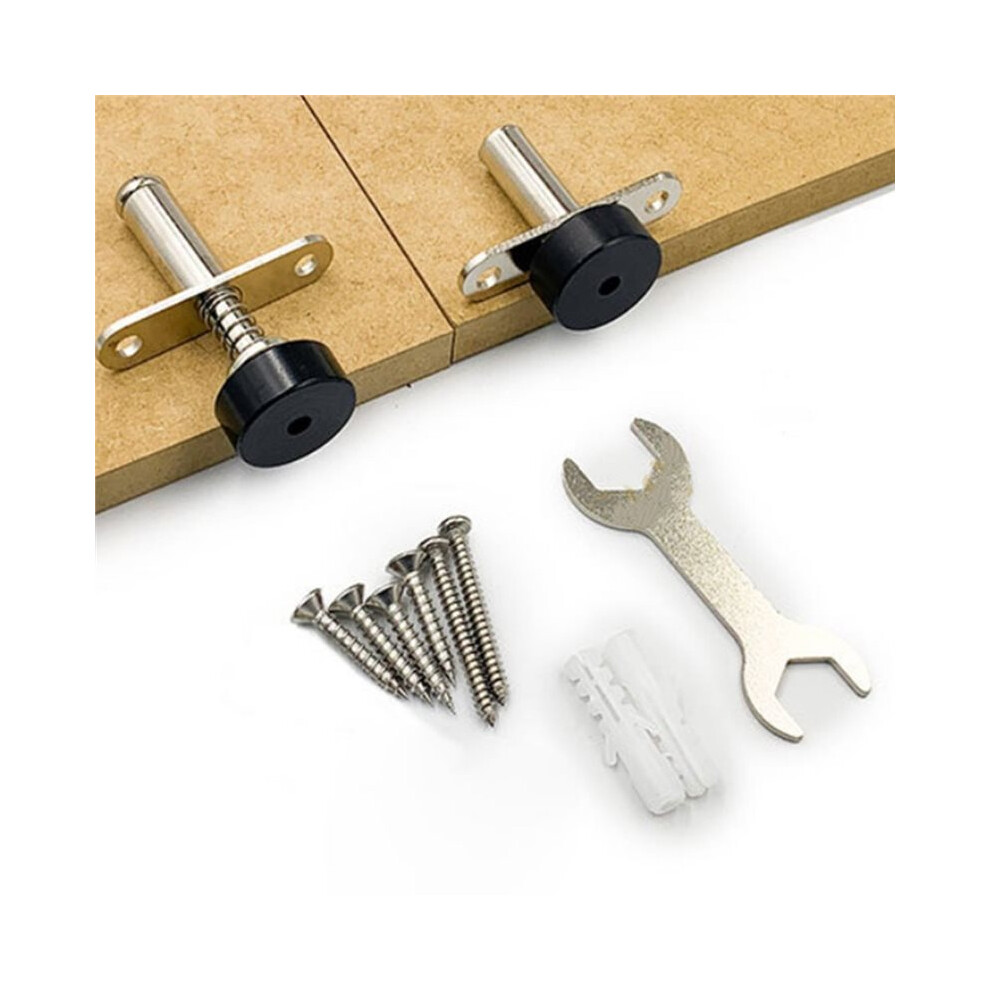 360 Degrees Conceal Pivot Hinge Set For Wood Slats Screen Partition Divider 6032814276214