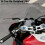 Motorcycle Rearview Mirrors with LED Light Rotating Adjustable Wing Mirrors for  Panigale V2 V4 2