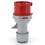 Industrial Plug and Socket Waterproof Connector 5PIN 32A Waterproof Electrical Connection Wall Mount Socket EU Plug 3