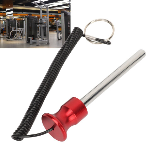 Red Weight Stack Pin for Gym Equipment 1