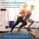 3X Gym Timer,LED Interval Timer Digital Countdown Wall Mounted Clock Fitness Timer,Digits Down/ Clock Stopwatch 6