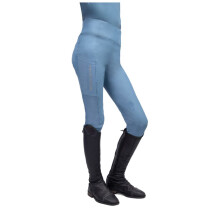 (7-8 Years, Slate Blue) Coldstream Childrens/Kids New Generation Ednam Horse Riding Tights