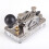 CW Morse Code Key Manual Transmission Training Morse Code Key with Computer Cable for CW Shortwave Telegraph Transmitter 2
