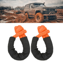 2x 35T Recovery Soft Shackle Orange