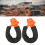2x 35T Recovery Soft Shackle Orange 1