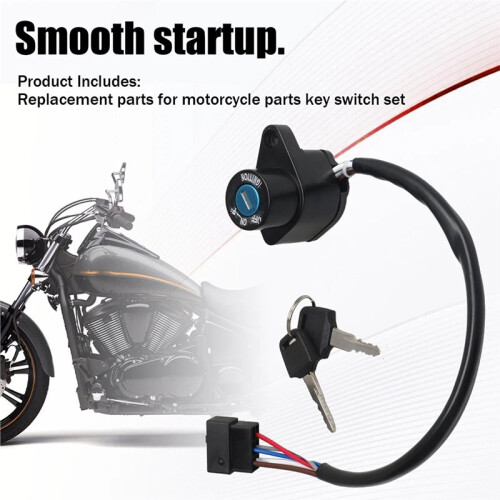 Ignition  Lock W/Keys for  2006-2022 VULCAN 900 CLASSIC CUSTOM LT 27005-0032 2