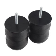 1 Paar GMRCK15S Achter Rubber Helper Veer Kit voor Chevy Silverado 1500 & voor Sierra 1500 1999-2019