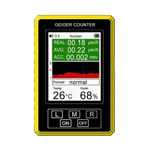 Handheld Digital Display Electromagnetic Radiation Nuclear Detector EMF Geiger Counter Accurate Tester