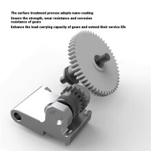 CNC Nanocoated Extruder Gear for Flashforge Adventurer 5M AD5M Extrusion  Gear Kit High Quality AD 5M Extruder