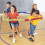 Elastic Tension Rope for Kids,Colorful Sensory Integration Training Tool,Design for Enhanced Group  and Coordination 3