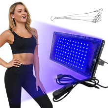 Ultraviolet Tanning Lamp 96 Bulbs USB Sunbed Light for Body Tanning & Skin Care, Home UV Tanning Lamp for Even Tan