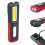 Rechargeable LED Flashlight Magnetic Light, Portable Work Light Trouble Lights Lamp for Mechanics, Compact Reliable 5