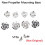 Propeller Mounting Base Hub Replacement for  Phantom 4/4 RTK Drone Repair Parts,Durable Propeller Mount Accessories 2