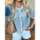 Women'S Short Sleeve Openwork Crochet Button Front Knit Cardigan  L 3