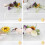 Transparent Acrylic Rectangular Vase with 12/16 Hole Options, Perfect for Modern Floral Arrangements  Dining Tables. 2 5