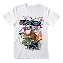 (XXL, White) Scooby Doo Unisex Adult Racing T-Shirt