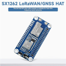 SX1262 868/915M voor LoRaWAN HAT Node Module voor Raspberry Pi met Zuignapantenne voor IoT Langeafstandscommunicatie