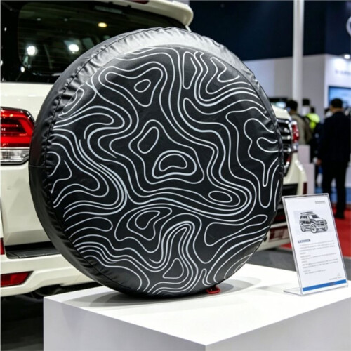 Spare Tire Cover & Protective Casing - Custom Accessory for  Land  LC71, 70, 76, 79 1