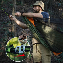 Portable Outdoor Muggennet Hangmat Snelle Open Anti-Rollover Camping Schommel voor Reizen Wandelen Tuin Achtertuin Slapen