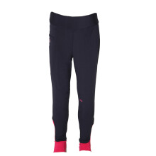 (9-10 Years, Navy/Pink) Little Rider Girls Sara Horse Riding Tights