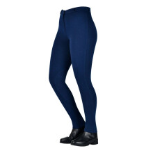 (8 Years, Navy) Saxon Childrens/Kids Zip Front Warm Up Jodhpurs