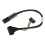 PCIe 4.0 M.2 to SFF-8639 U.2 SSD Adapter Cable Extension Cable High-Speed Data Transfer Plug-and- 70CM 3