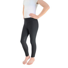 (7-8 Years, Black) HyPERFORMANCE Childrens/Kids Blizzard Softshell Riding Tights