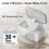 Wipes Dispenser with Weighted Plate, Perfect Pull Baby Wipe Holder, Refillable Wipe Container, Keeps Wipes Freshs 3