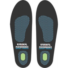 (3.5 UK-4 UK, Black/Blue) Karakal Sport Insoles
