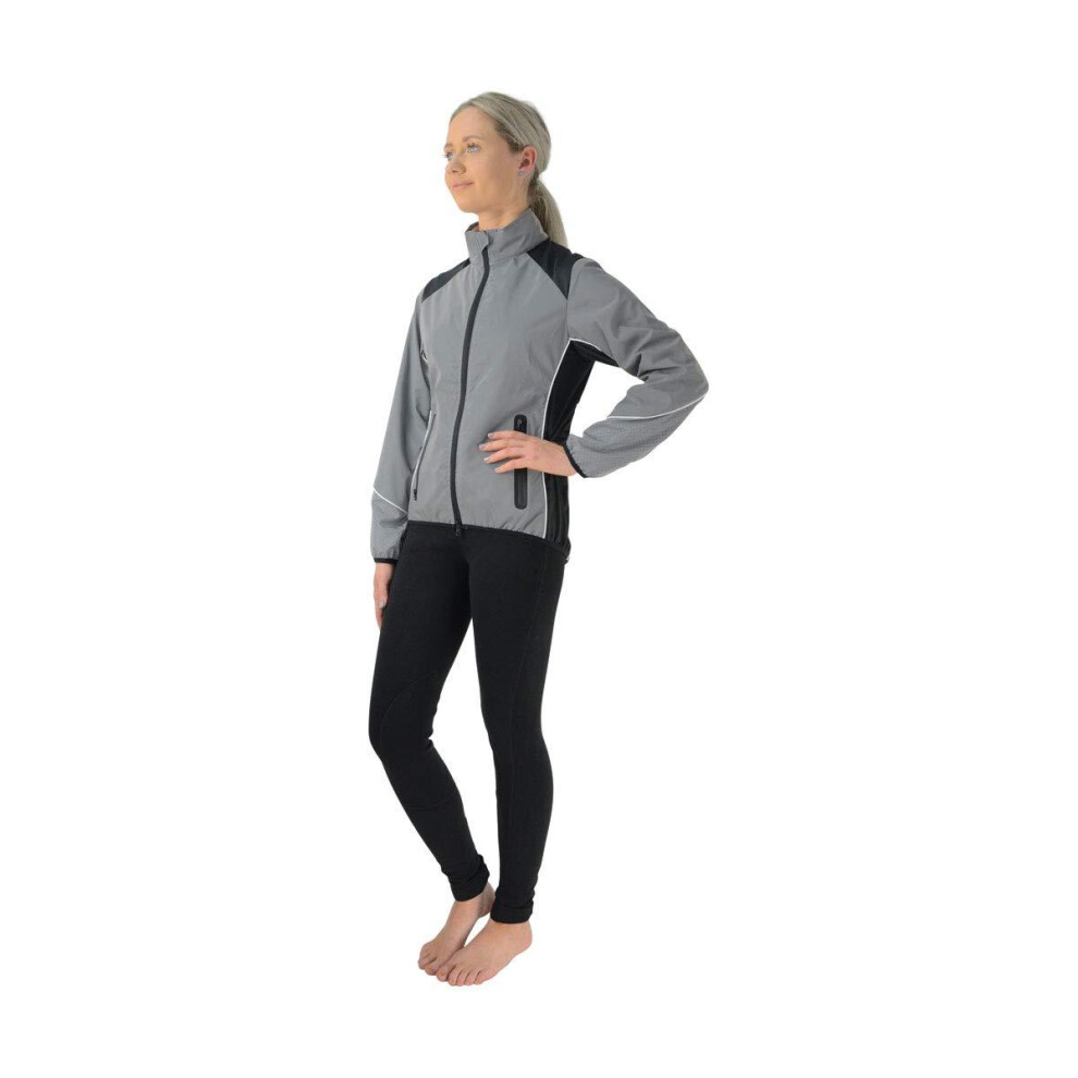 (Xs, Silver) Hyviz Unisex Silva Mercury Reflective Jacket 5059269817831
