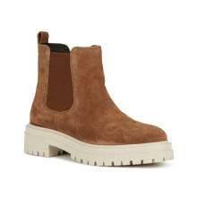 (7.5 UK, Brown) Geox Womens/Ladies Iridea Suede Ankle Boots