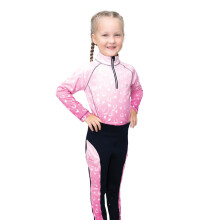 (13-14 Years, Navy/Pink) Little Rider Girls Pony Fantasy Horse Riding Tights