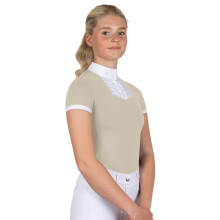 (XL, Latte) Coldstream Womens/Ladies Roslin Crystal Short-Sleeved Show Shirt