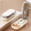 Pill Cutter for Cutting Multiple Pills, 1/2 1/4 Pill Splitter for Large, Small and Tiny Tablets with Storage 6