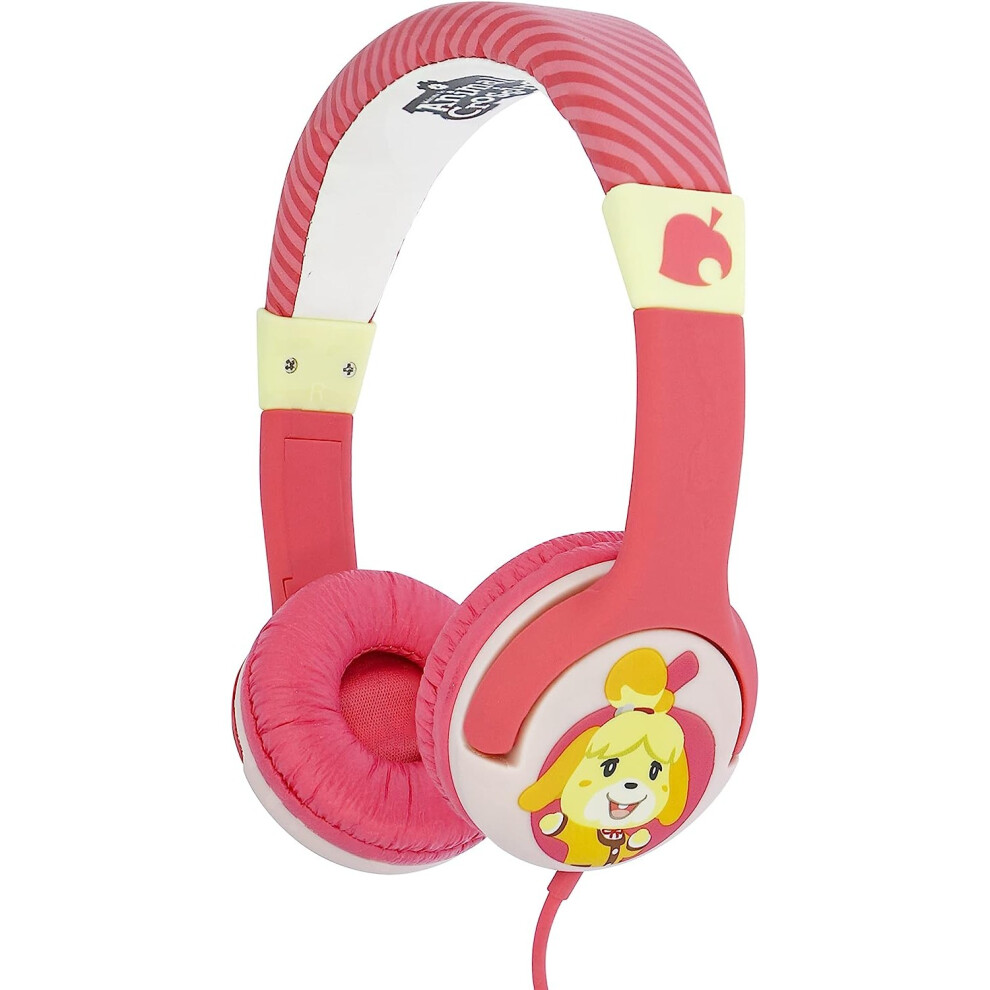 Animal Crossing Childrens/Kids Isabelle On-Ear Headphones 5063377059984