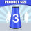 Numbered Cone Covers Numbered Cone Collars for Site Sign Layout Numbering Multicolor Numbers 8