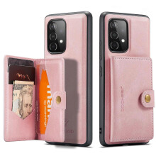 Étui portefeuille magnétique détachable JEEHOOD compatible avec Samsung Galaxy A32 4G (version UE)