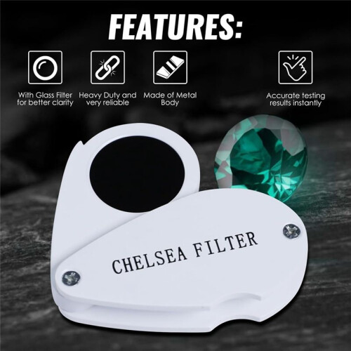 Filter for Gemstone Identification Quickly Distinguish Emeralds, Rubies, Sapphires 2