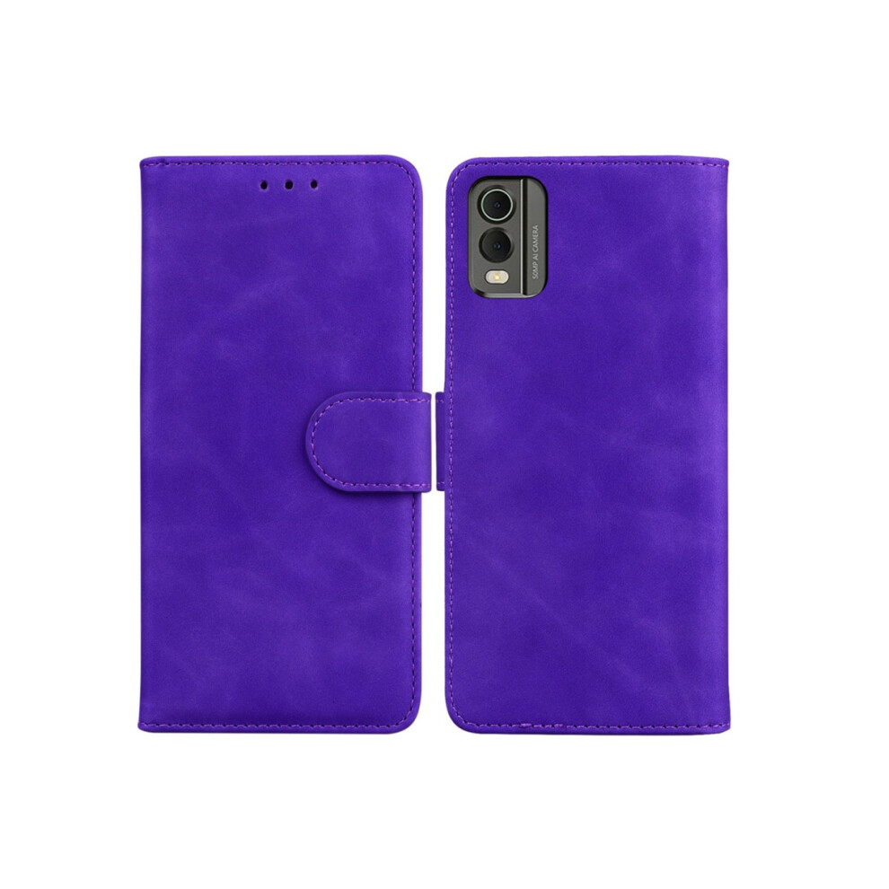 Flip Leather Phone Case, Compatible With Nokia Xr20 Purple 9148293557571
