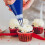 100 PçS Saco de Confeitar DescartáVel Extra  21 Polegadas DecoraçãO de Bolo Glacê Creme de Confeiteiro DecoraçãO de Sobremesa Saco de Confeitar 6