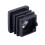 Square Tubing Pipe End Caps Insert Plugs M8 Thread 20x20mm 60Pcs Black 6