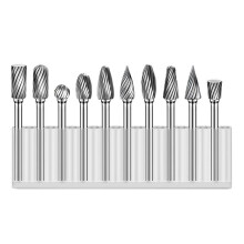 Mèches de Fraisage en Carbure de Tungstène à Motif Unique, Forets Rotatifs à Coupe Diamantée, Outils Rotatifs Idéaux pour le Travail Du Bois