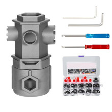 Llave 16 en 1 para Grifo de Lavabo, Grifo de Lavabo, Boquilla de Agua, Válvula Angular, Herramienta de Núcleo, Accesorios de Cocina para el Hogar