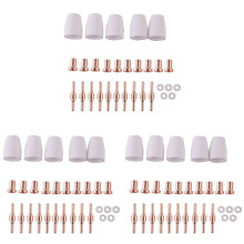 For PT-31 -40 Plasma Cutter Cutting Torch Consumables KIT Extended 90Pcs