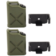 2X RC Rock Crawler 1:10 Accessories Fuel Tank for CC01 Axial SCX10 90046 D90 D110 TF2 -4 ,Green