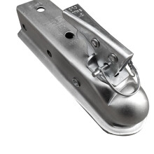 Trailer Coupler 2 X 3 Inch Hitch Coupling Straight Tongue 5000 Lbs RV Parts Accessories