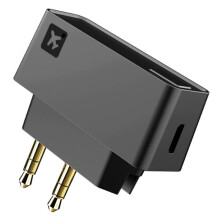 AK3046E Pro Wireless 5.0 Adapter for Airplane, with Aptx HD/LL/Adaptive Transmitter for Airpods, Headphones