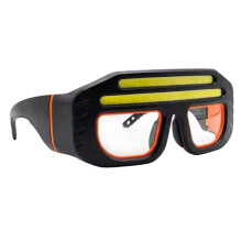 Wiederaufladbare LED-Brille mit Stirnlampe - Ungehindertes Licht für Laufen, Camping und Arbeit