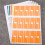 540Pcs/18 Sheets Cable Labels Tags Cable Markers Self Adhesive Cable Labels Waterproof Tear Resistant Wire Labels 5